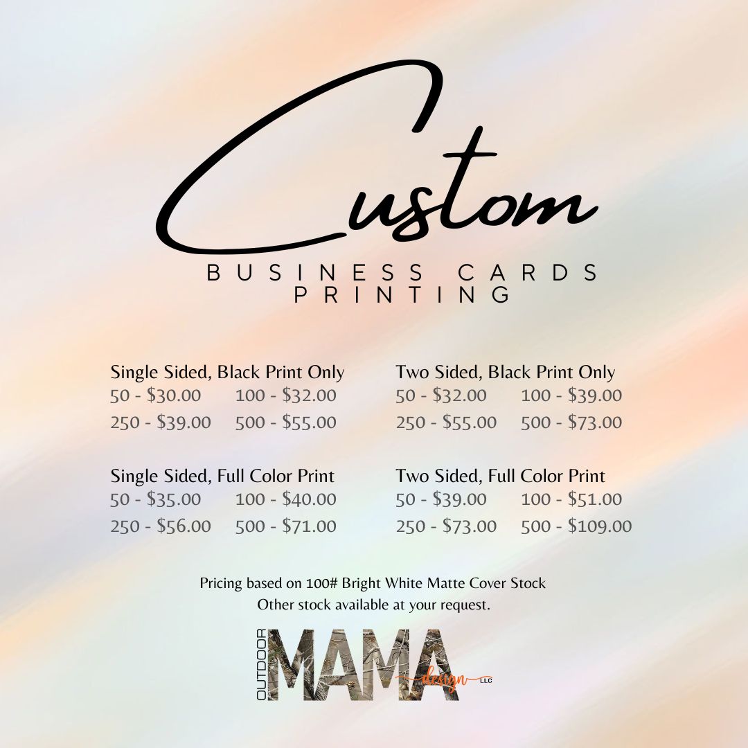 Custom Business Cards