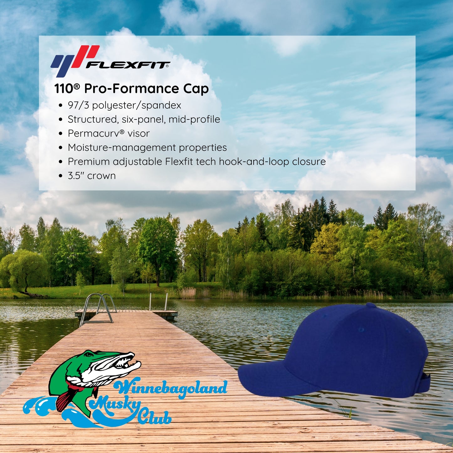 WMC - FlexFit 110® Pro-Formance Cap