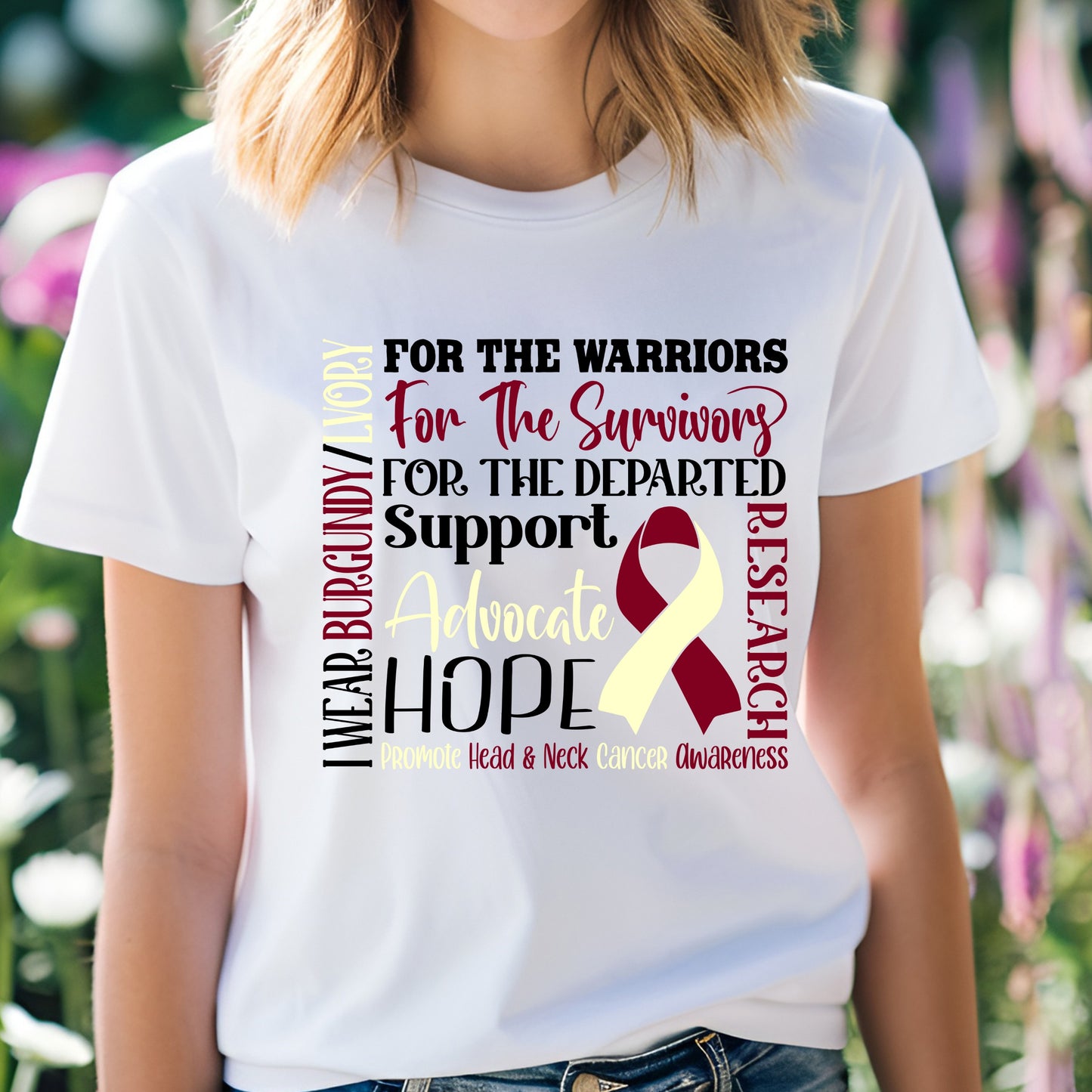 Head & Neck Cancer T-shirt