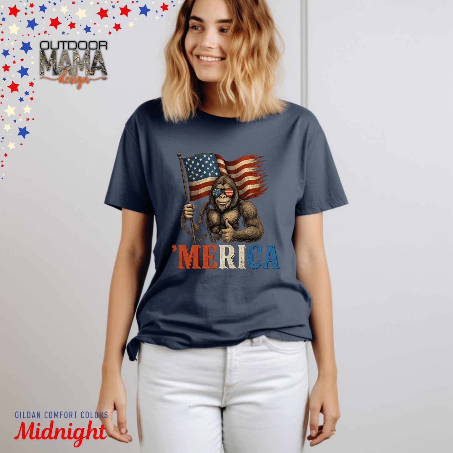 Sasquatch 'MERICA T-shirt