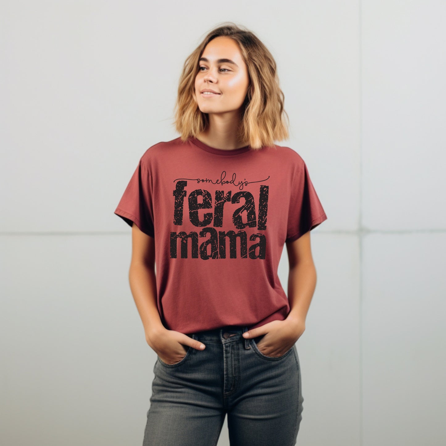 Somebody's Feral Mama T-shirt