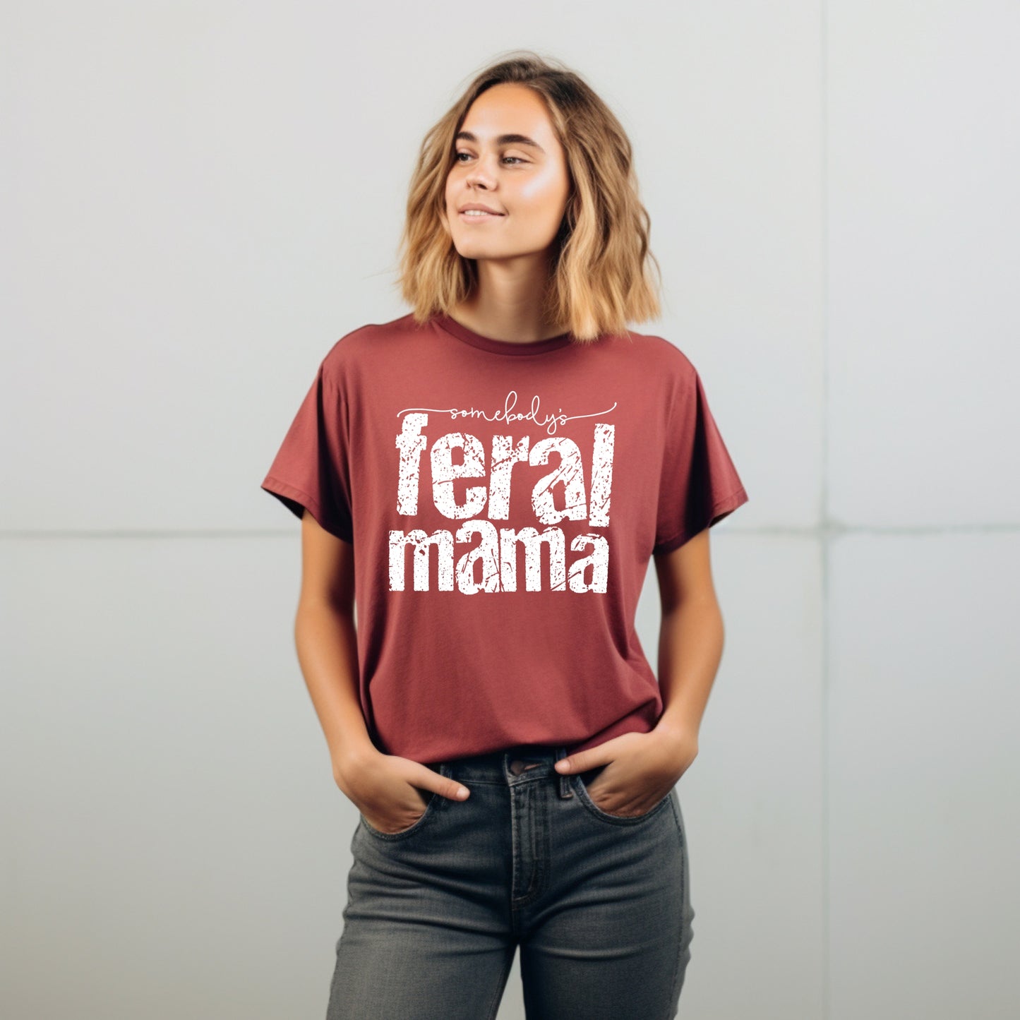 Somebody's Feral Mama T-shirt