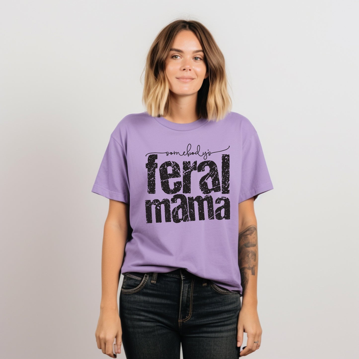 Somebody's Feral Mama T-shirt