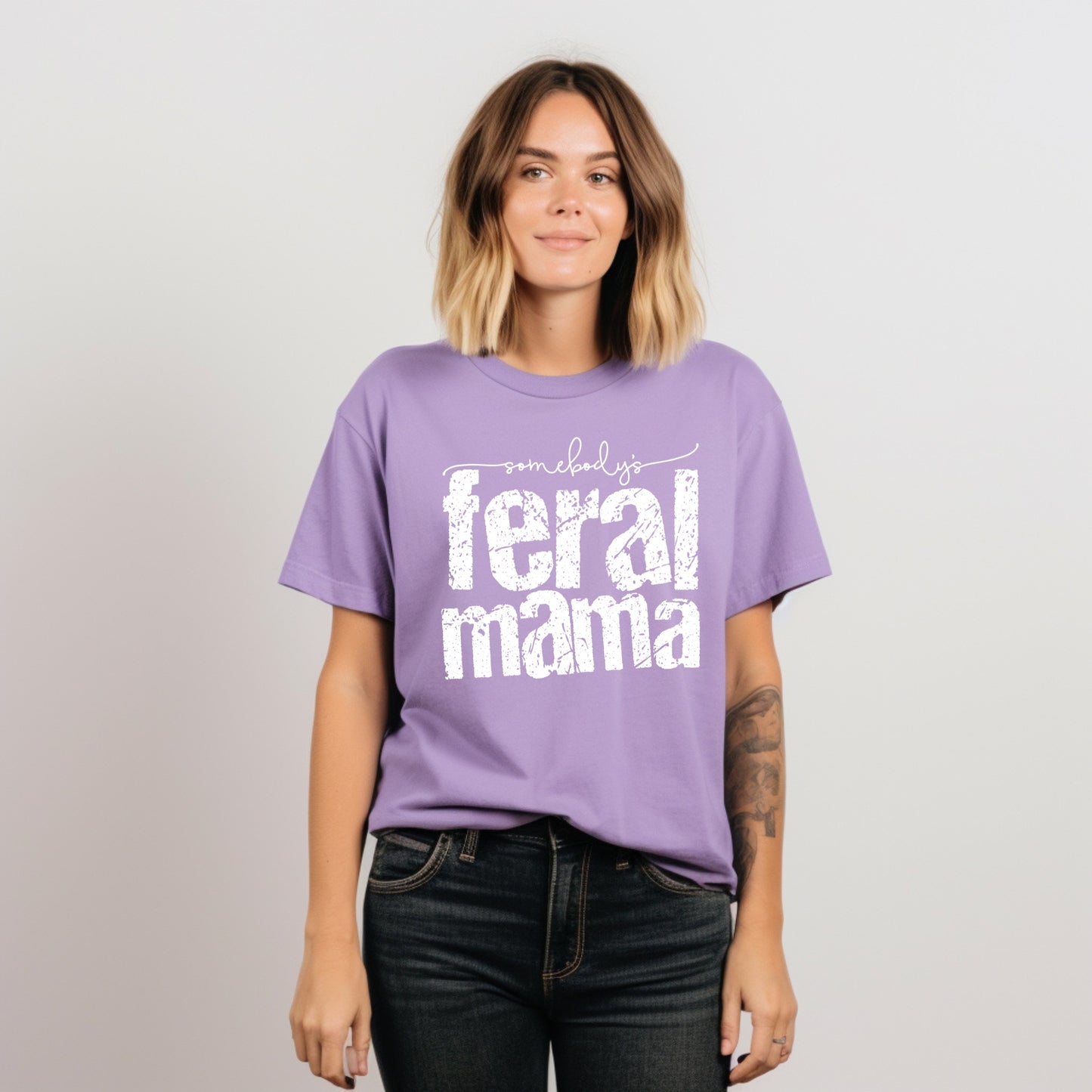 Somebody's Feral Mama T-shirt