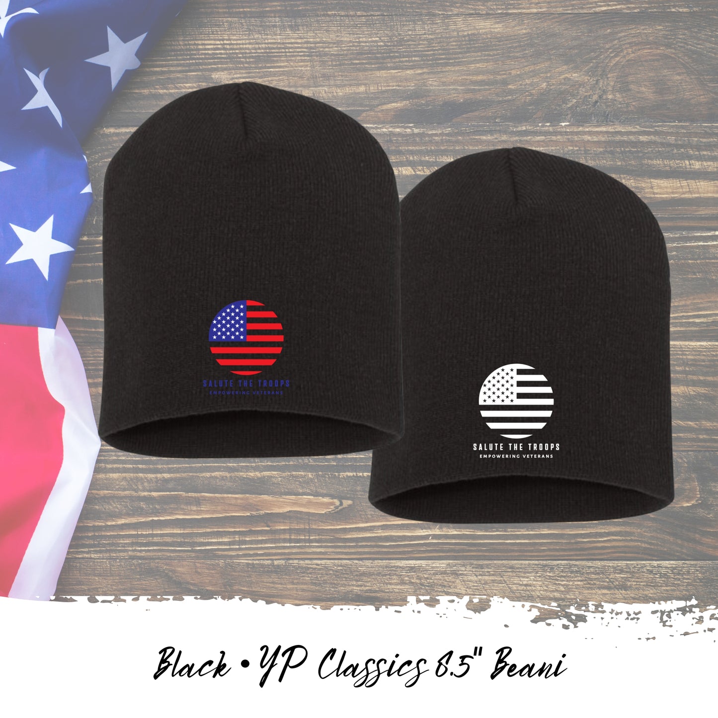 Salute the Troops - YP Classics 8.5" Beanie