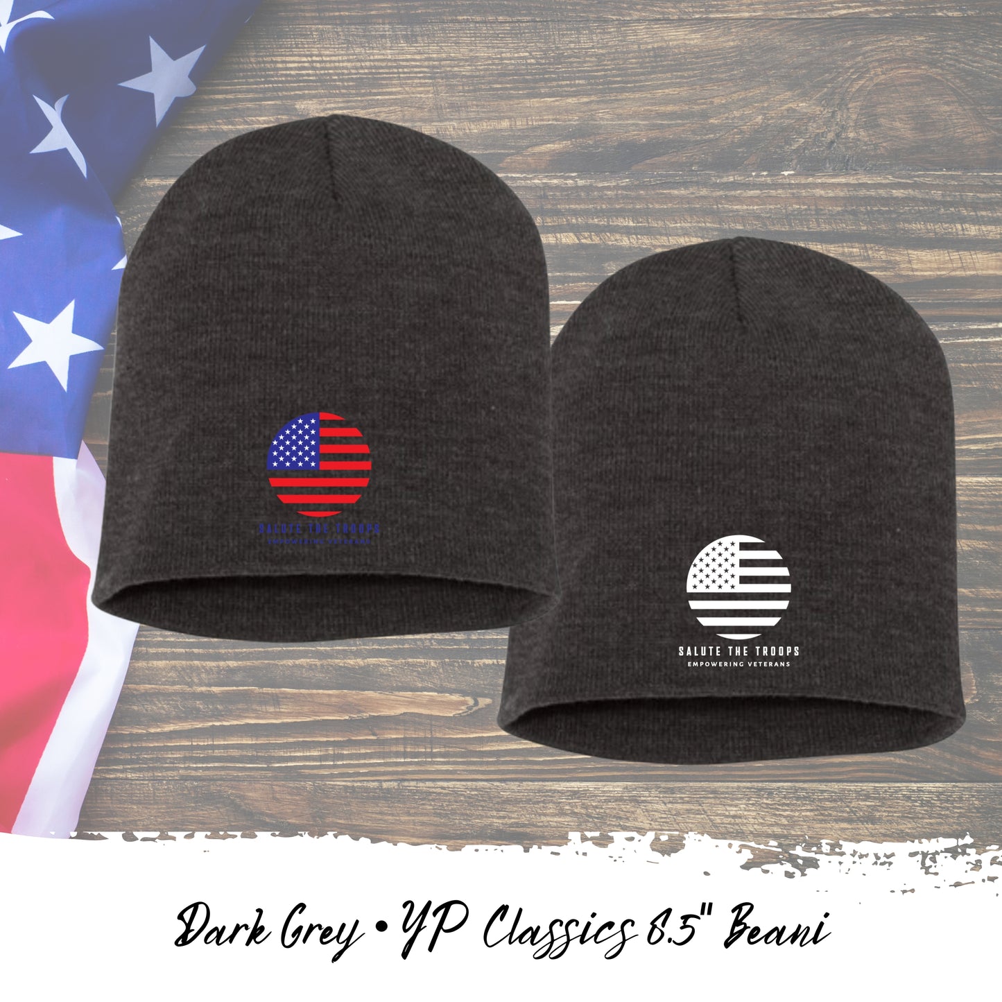 Salute the Troops - YP Classics 8.5" Beanie