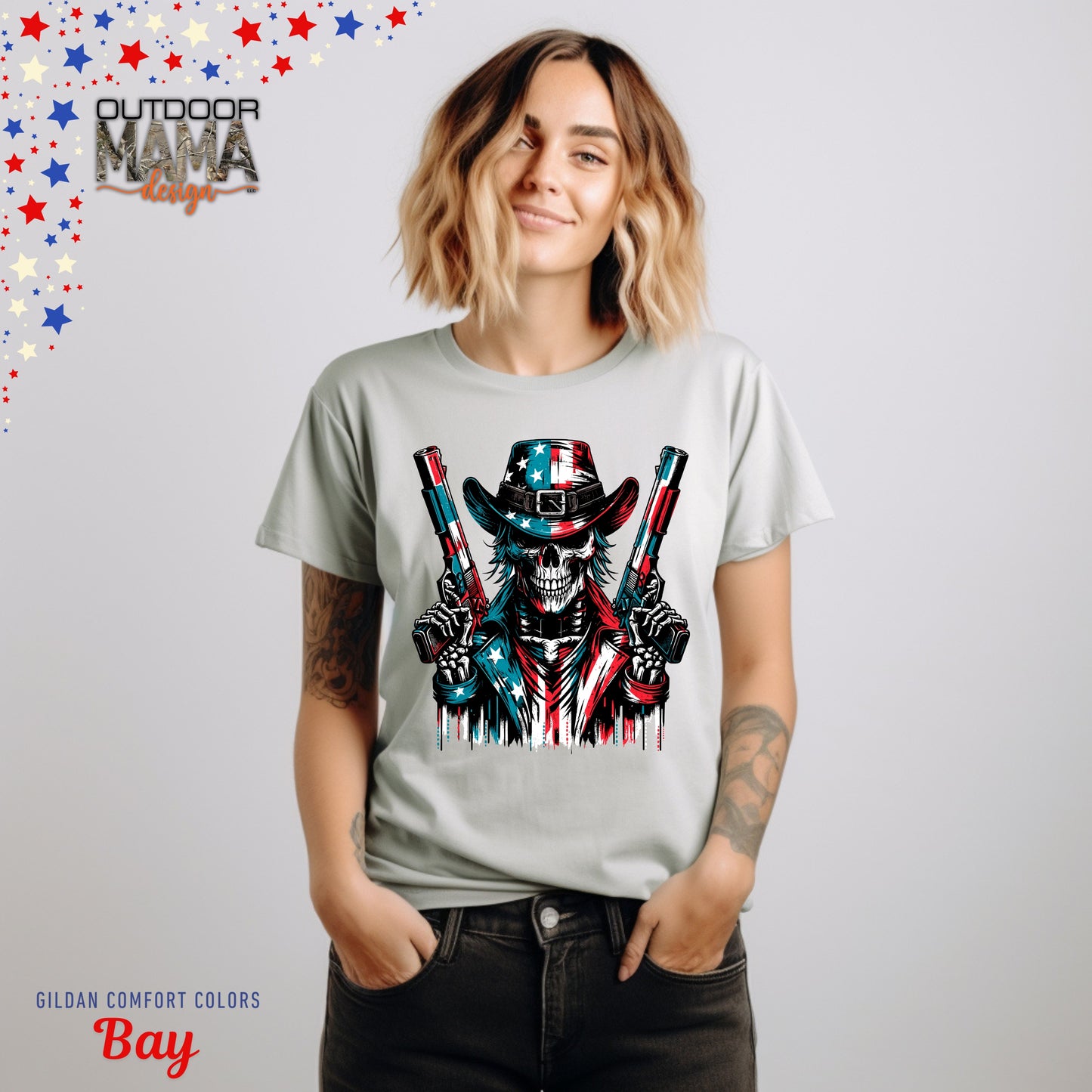 Outlaw Skull T-shirt