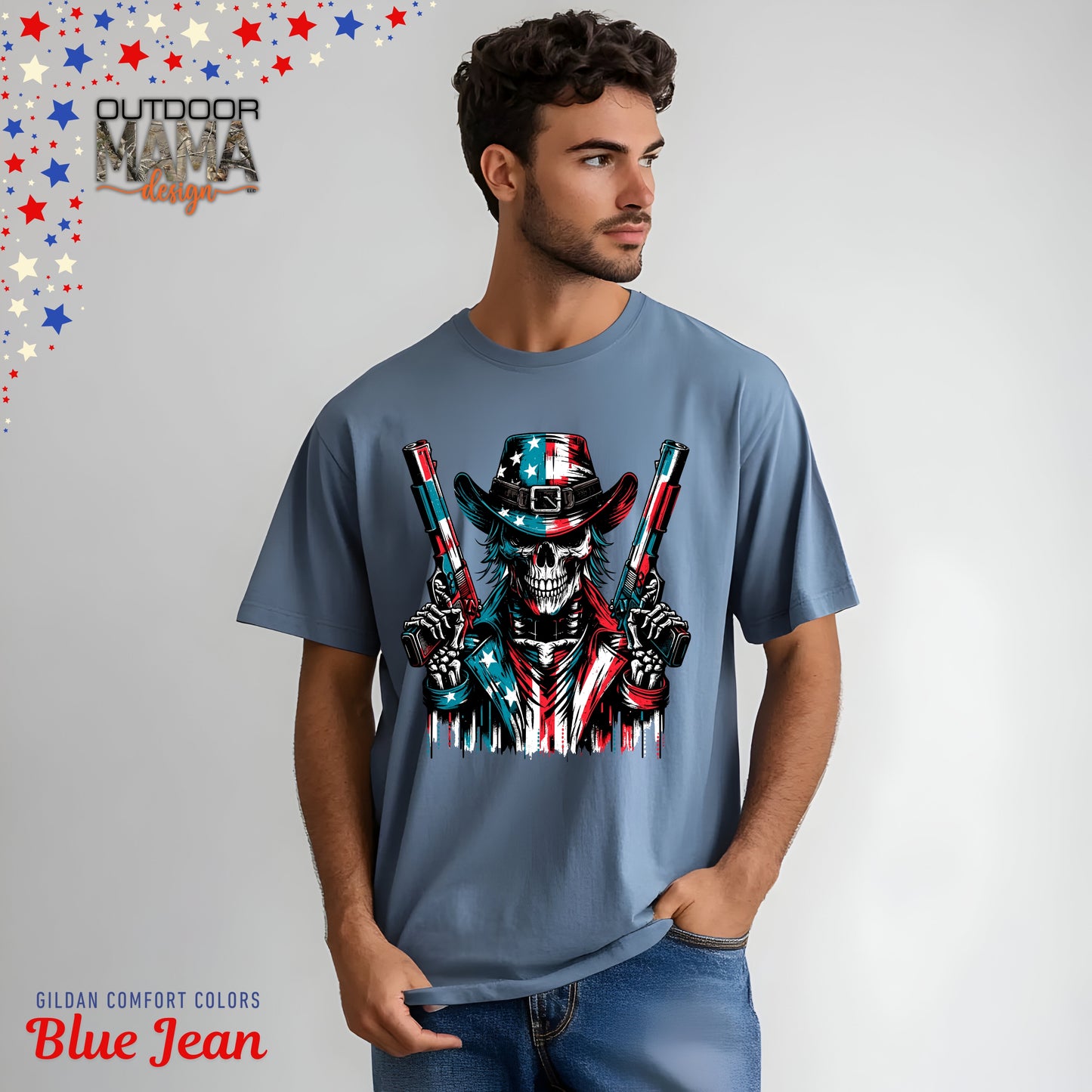 Outlaw Skull T-shirt