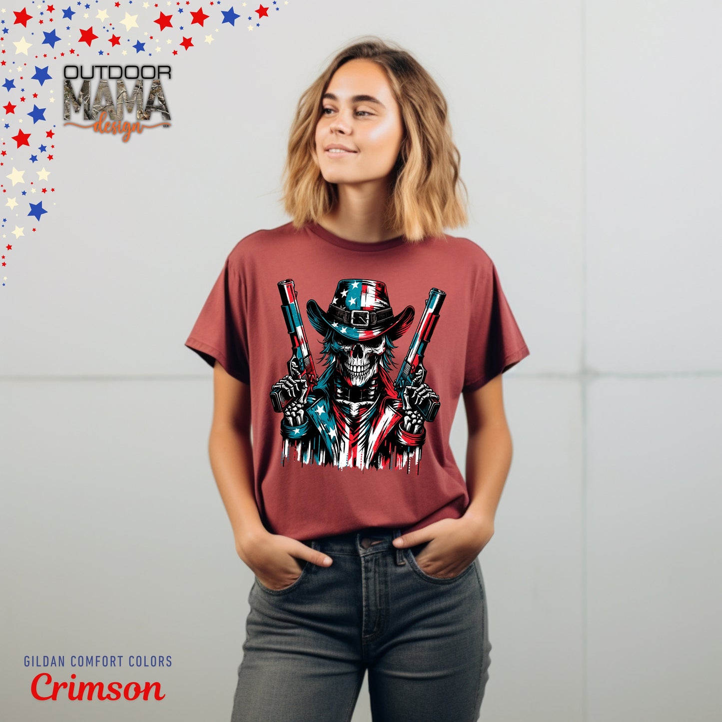 Outlaw Skull T-shirt