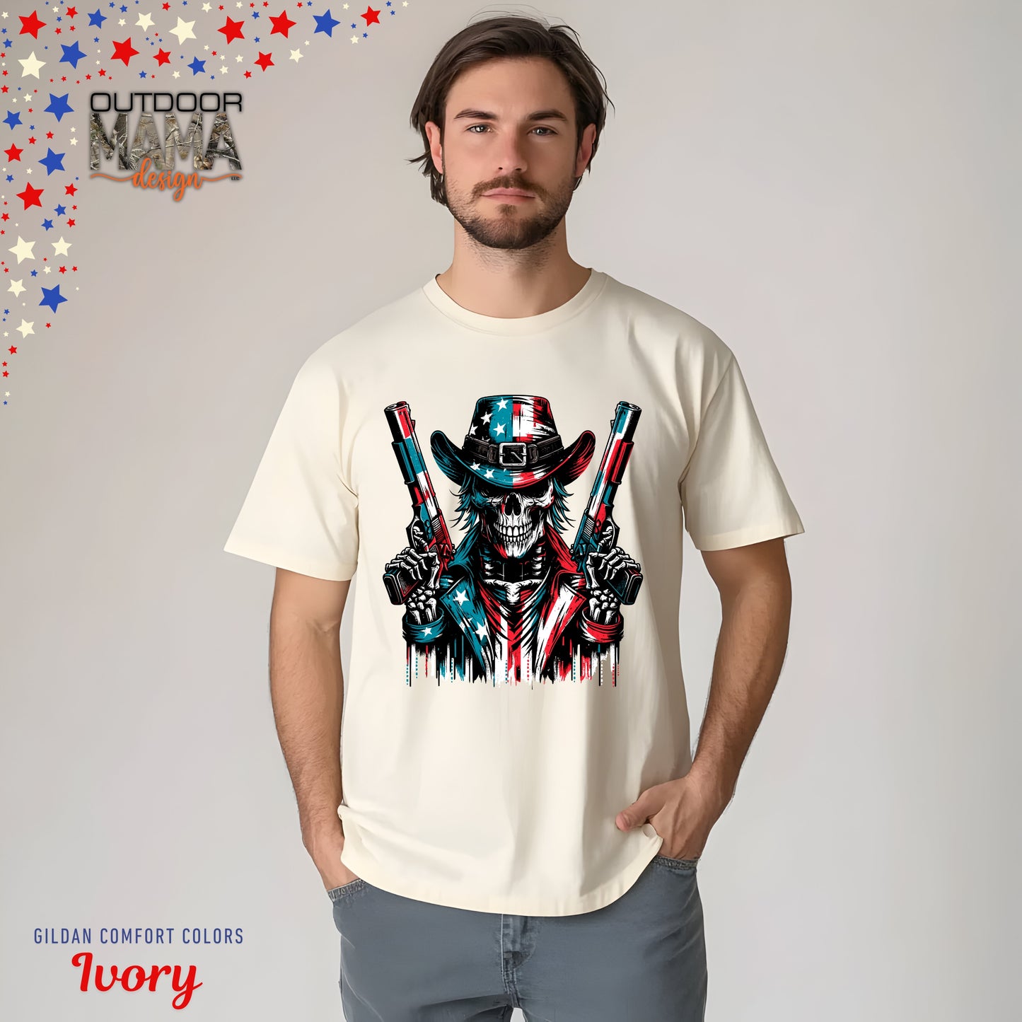 Outlaw Skull T-shirt