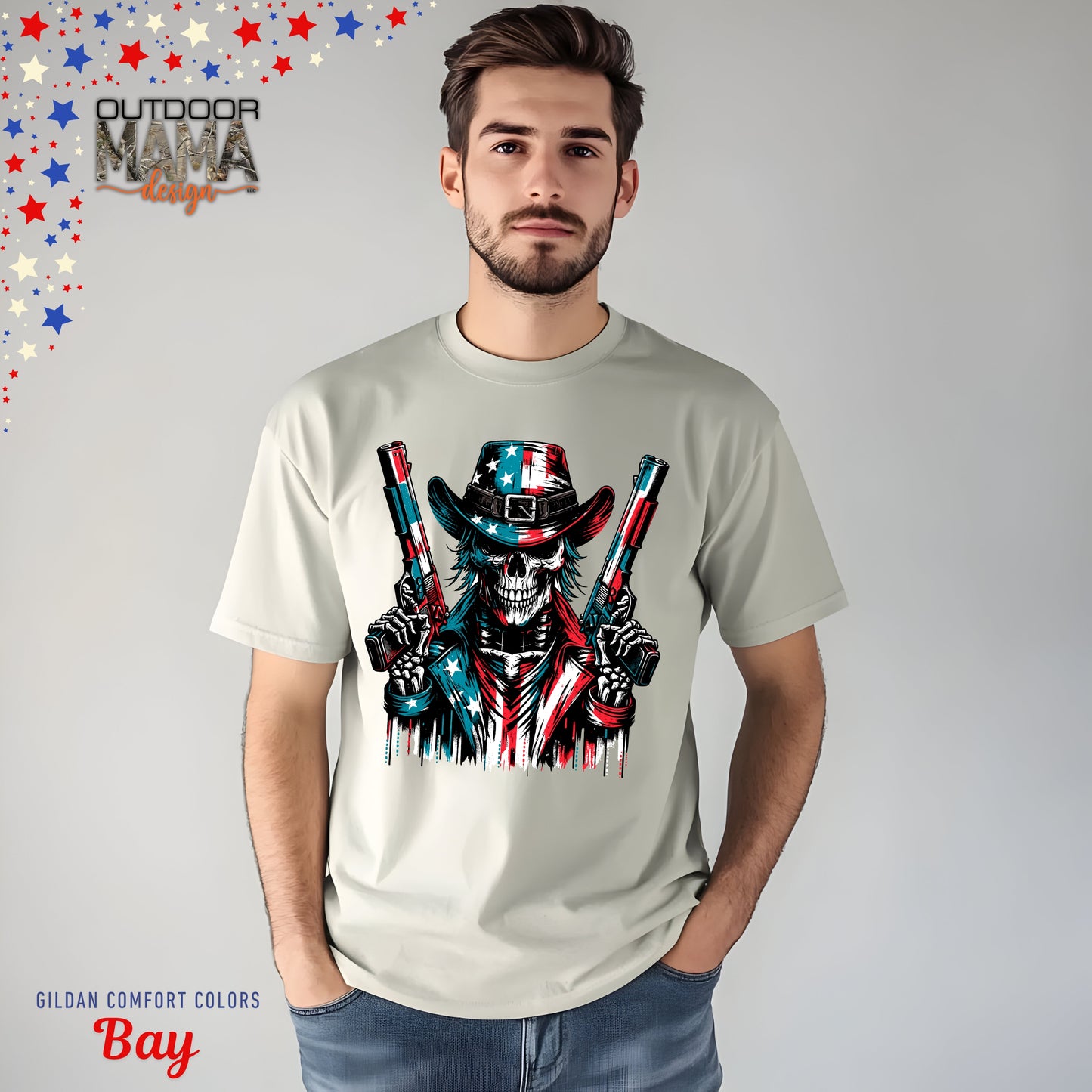 Outlaw Skull T-shirt