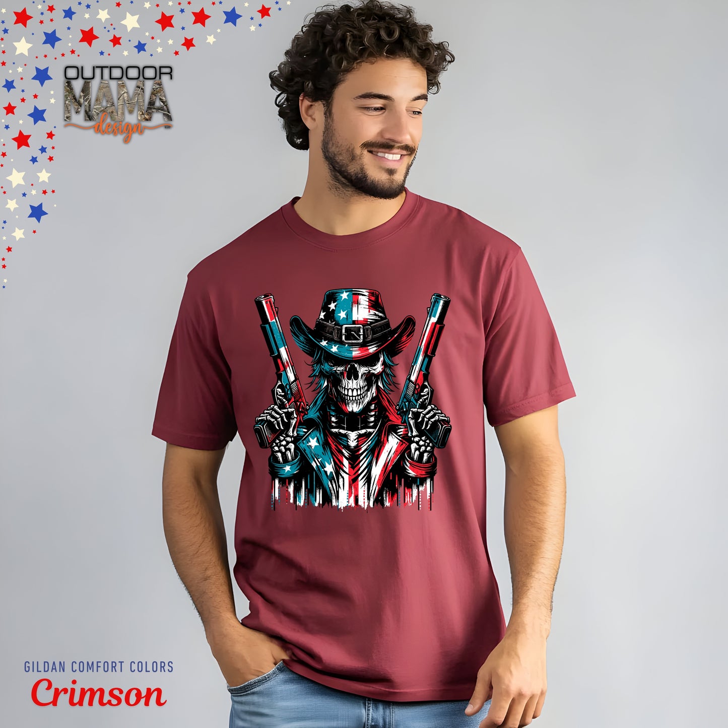 Outlaw Skull T-shirt