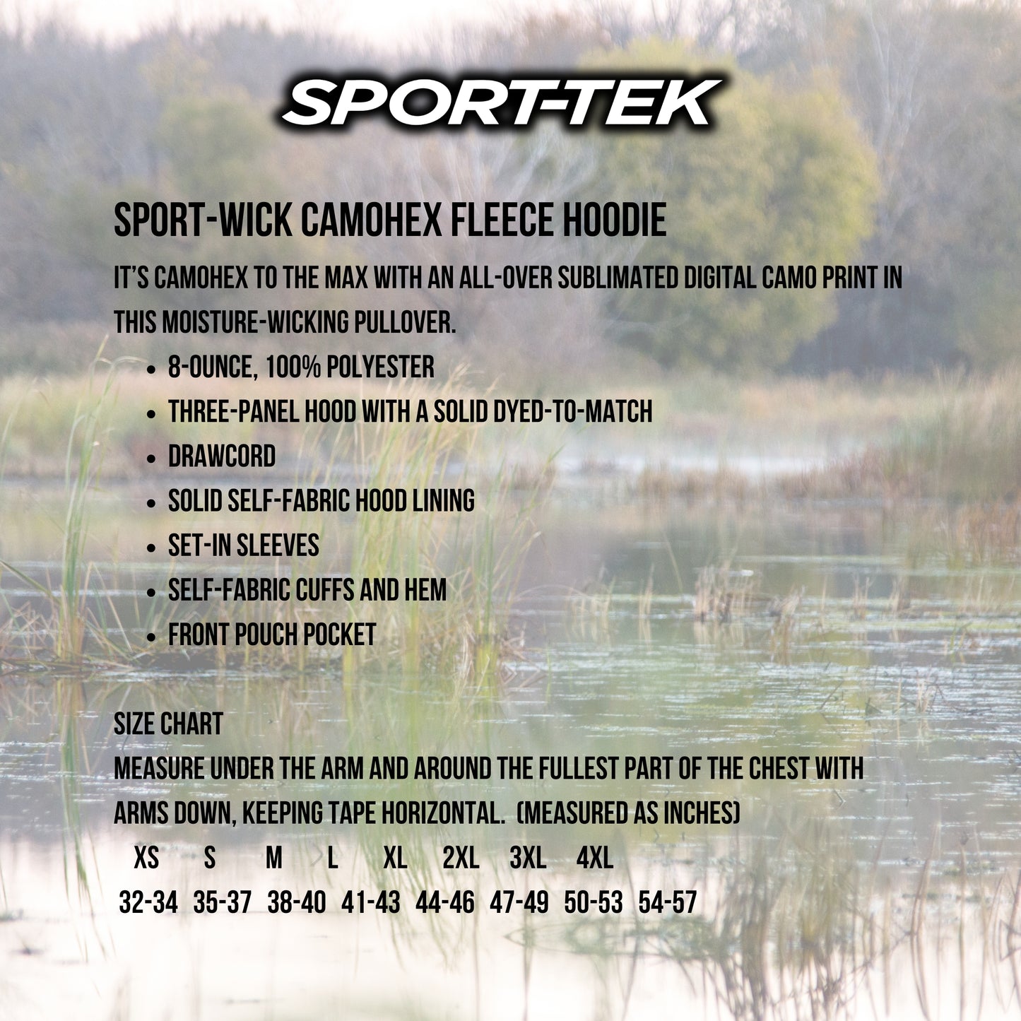 CFD 2026 - Sport-Wick CamoHex Fleece Hoodie