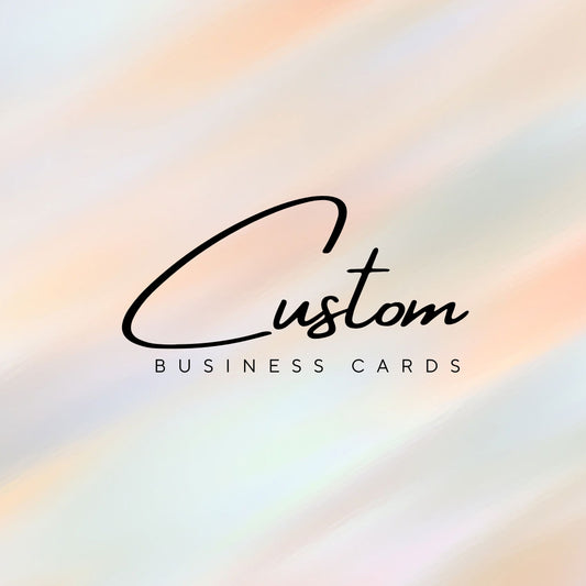 Custom Business Cards