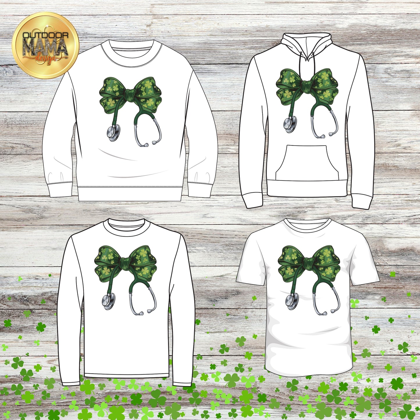 St. Patty's Lucky Nurse Shirts