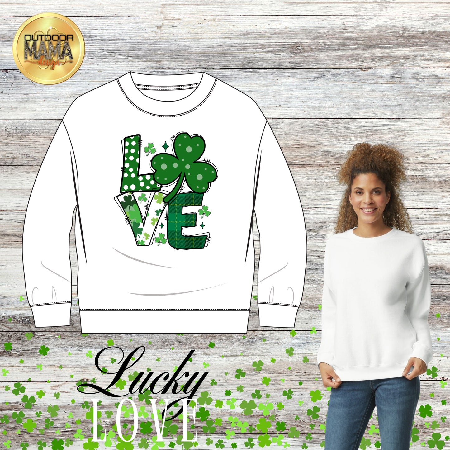 St. Patty's Lucky LOVE shirts