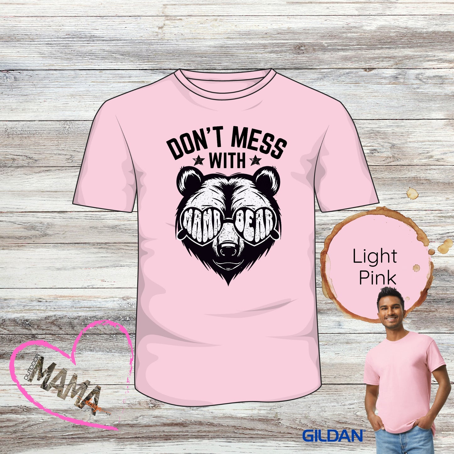 Don't Mess With Mama Bear T-shirt