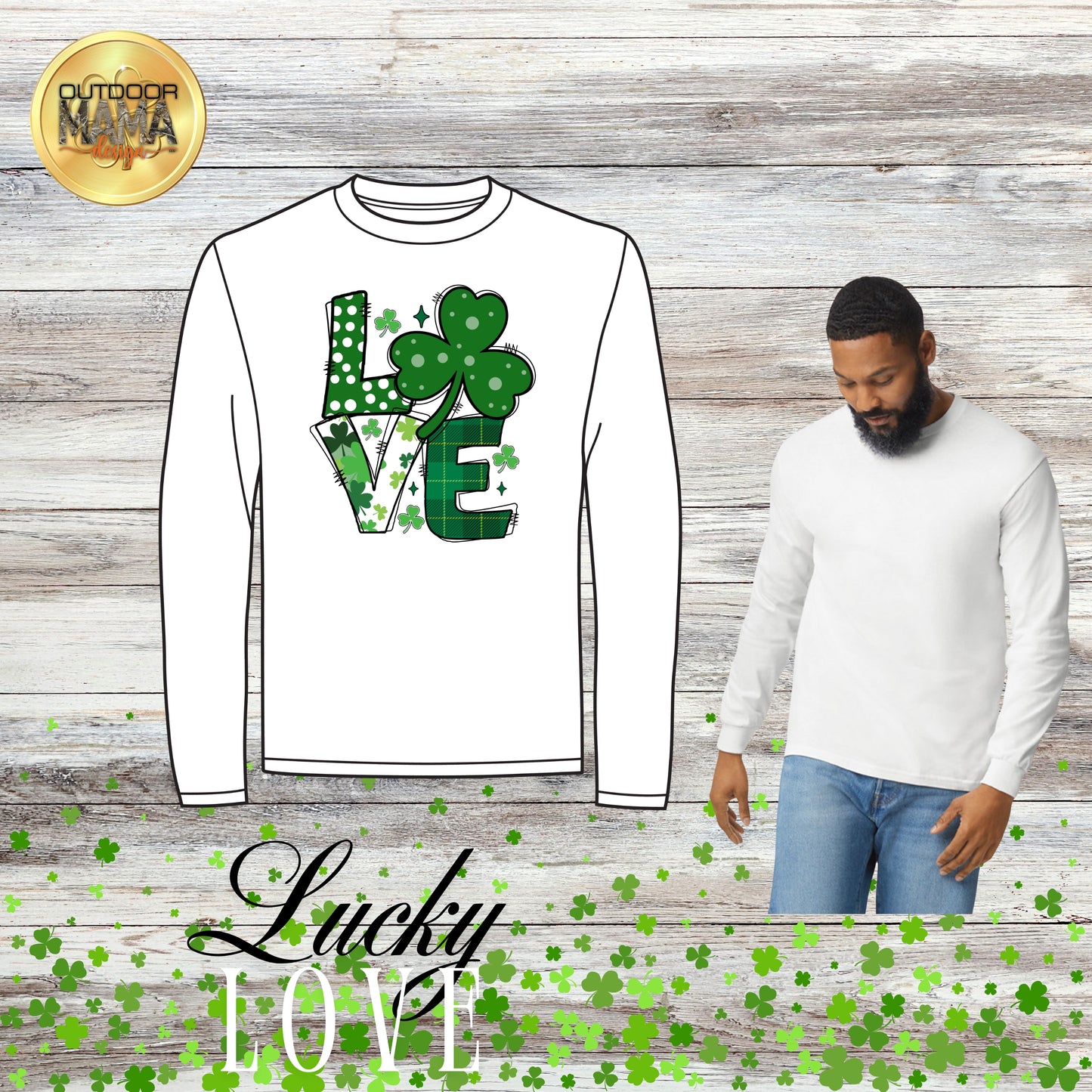 St. Patty's Lucky LOVE shirts