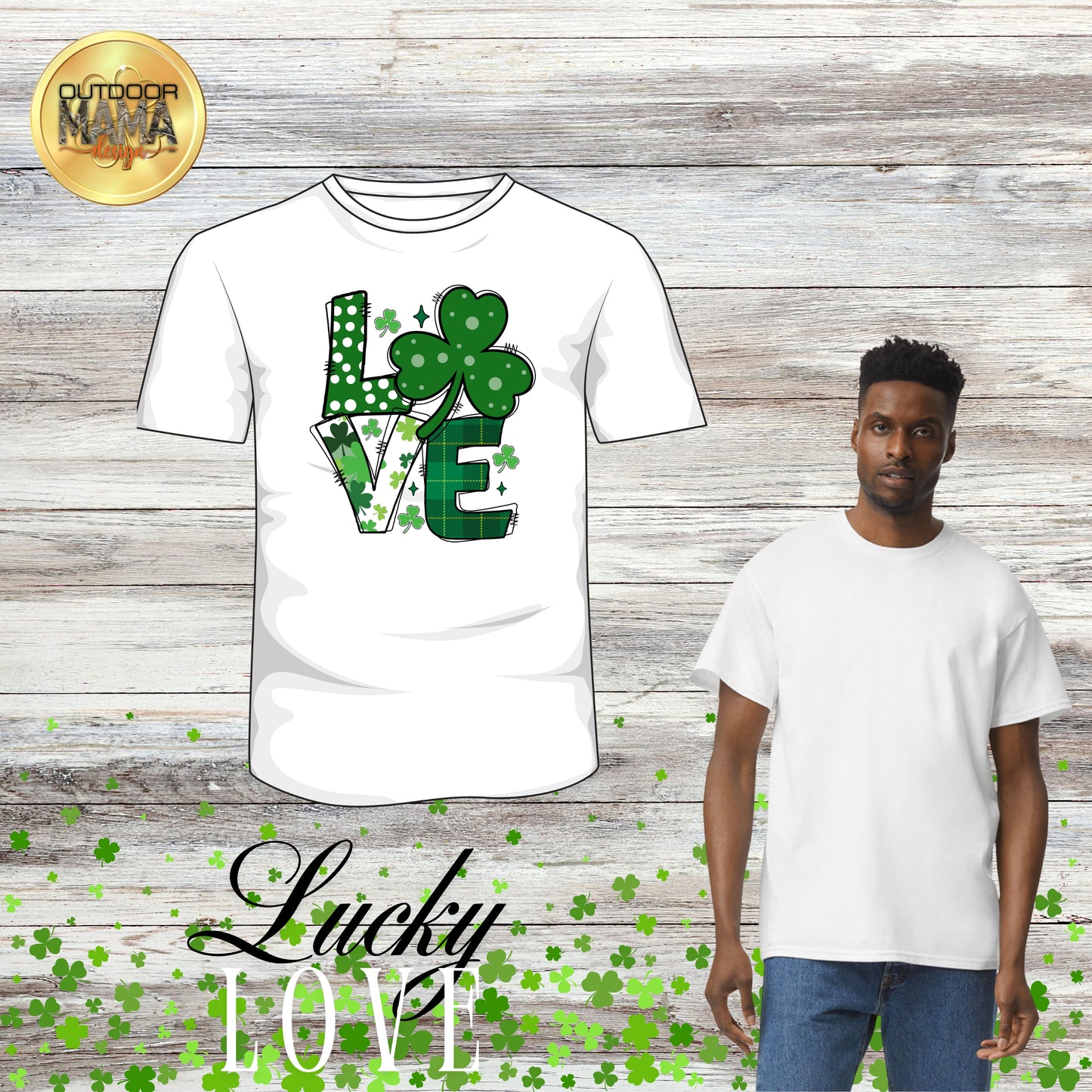 St. Patty's Lucky LOVE shirts