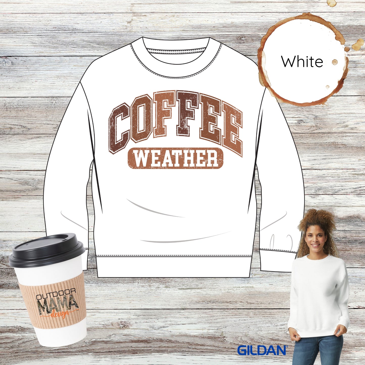 Coffee Weather Crew Sweatshirt