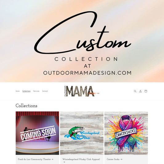 Custom Collection at Outdoormamadesign.com