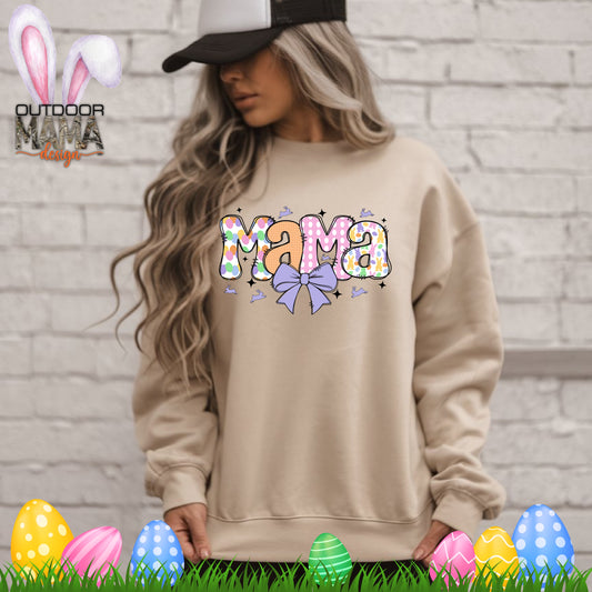Mama Easter Crew Sweatshirt