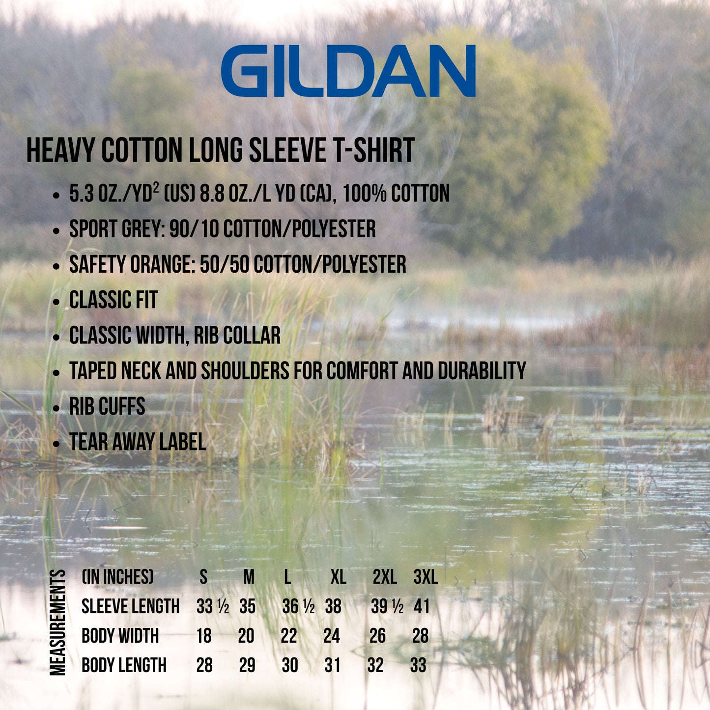 CFD 2026 - Gildan Heavy Cotton Long Sleeve T-Shirt