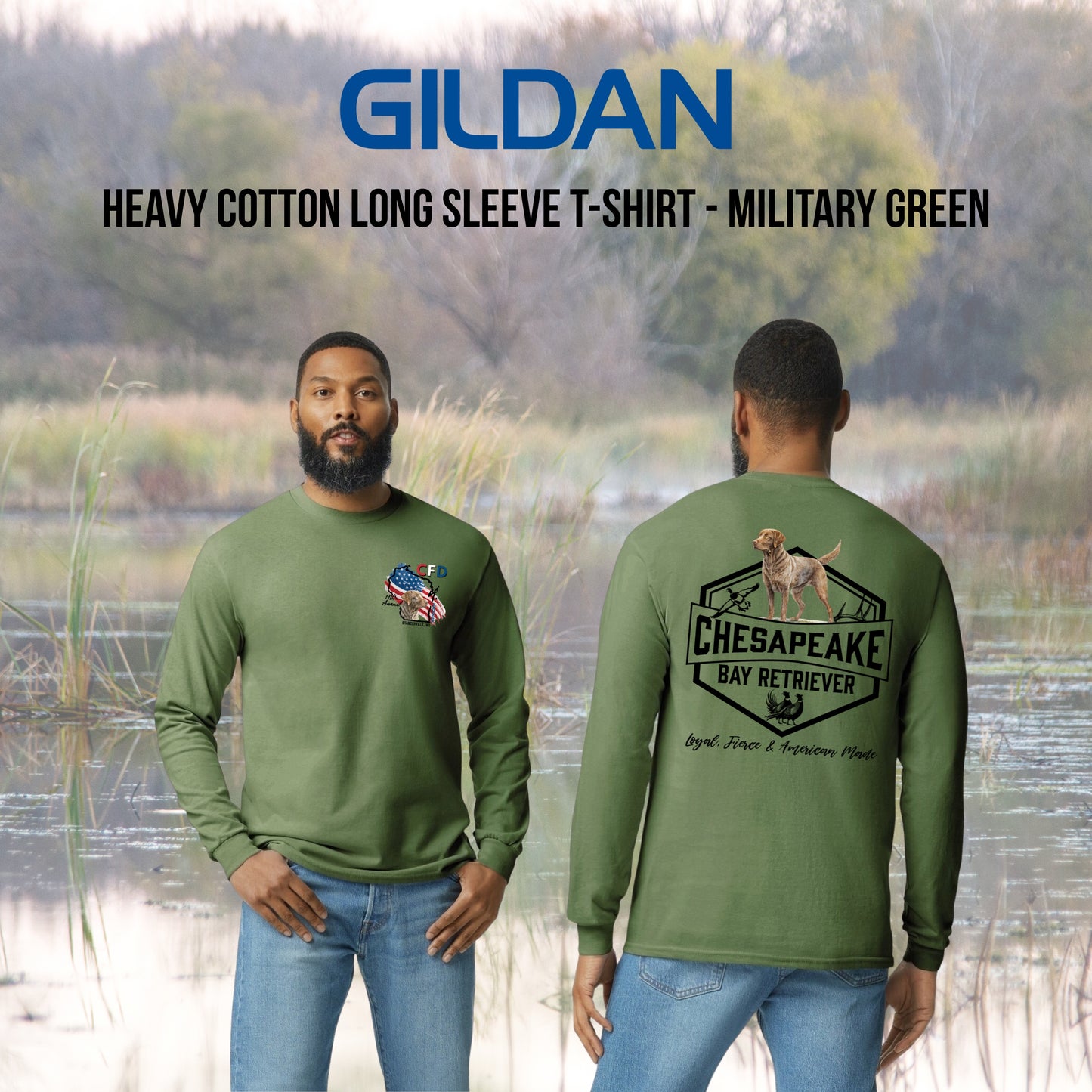 CFD 2026 - Gildan Heavy Cotton Long Sleeve T-Shirt
