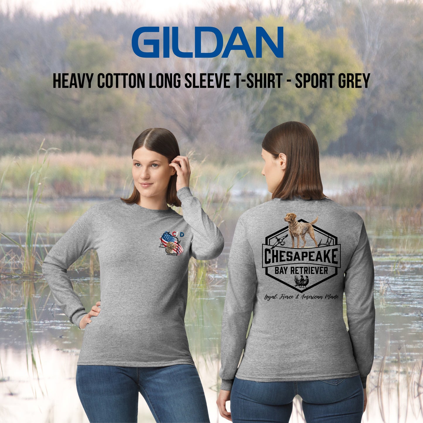 CFD 2026 - Gildan Heavy Cotton Long Sleeve T-Shirt