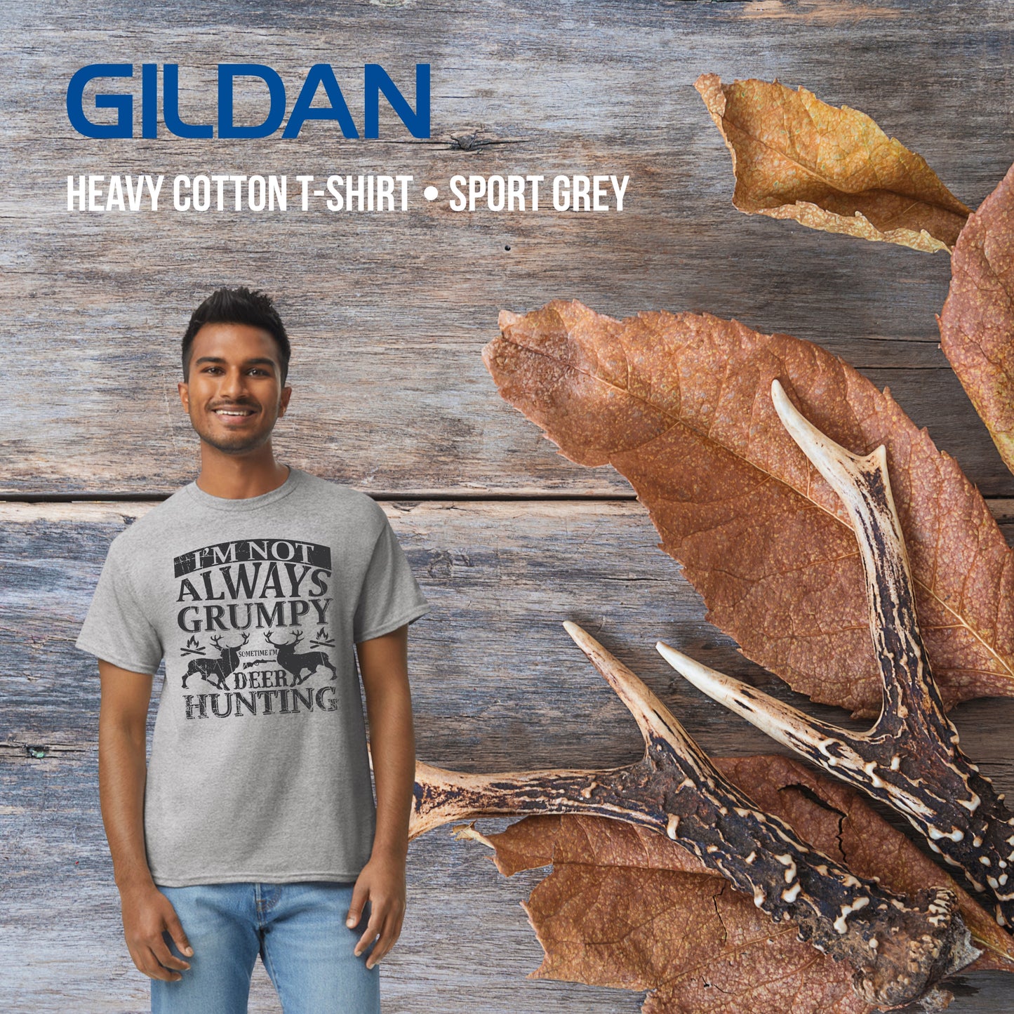 I'm Not Always Grumpy - Gildan Heavy Cotton T-Shirt