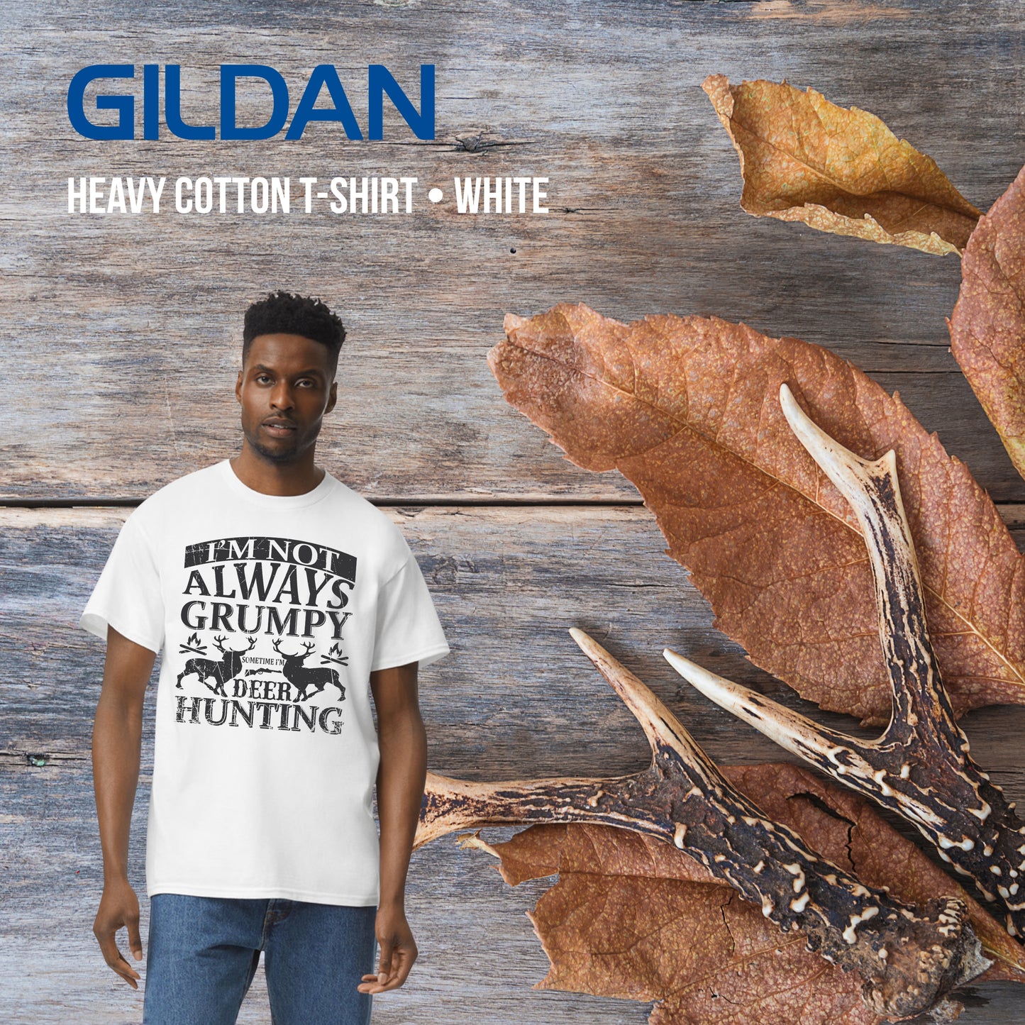 I'm Not Always Grumpy - Gildan Heavy Cotton T-Shirt