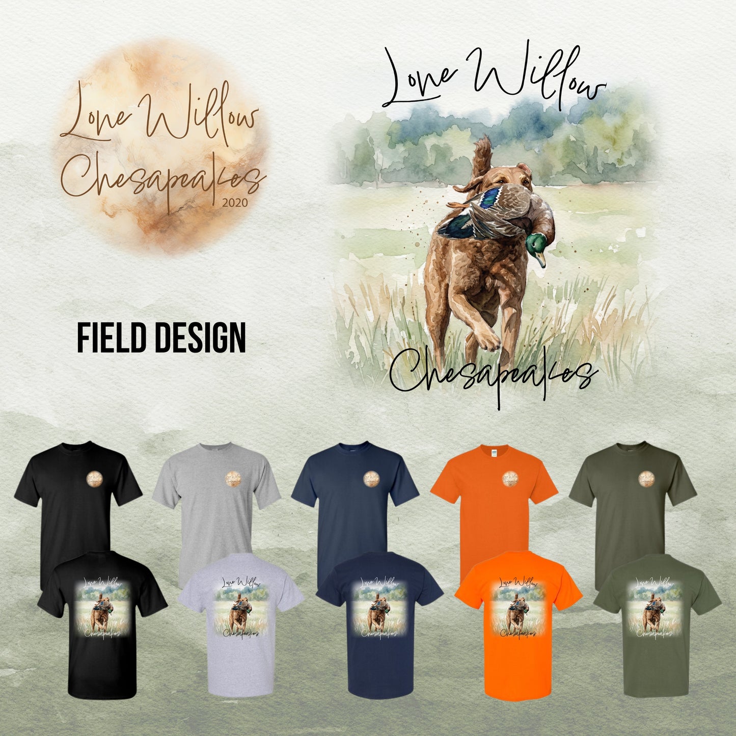 LWC Field Design T-Shirt