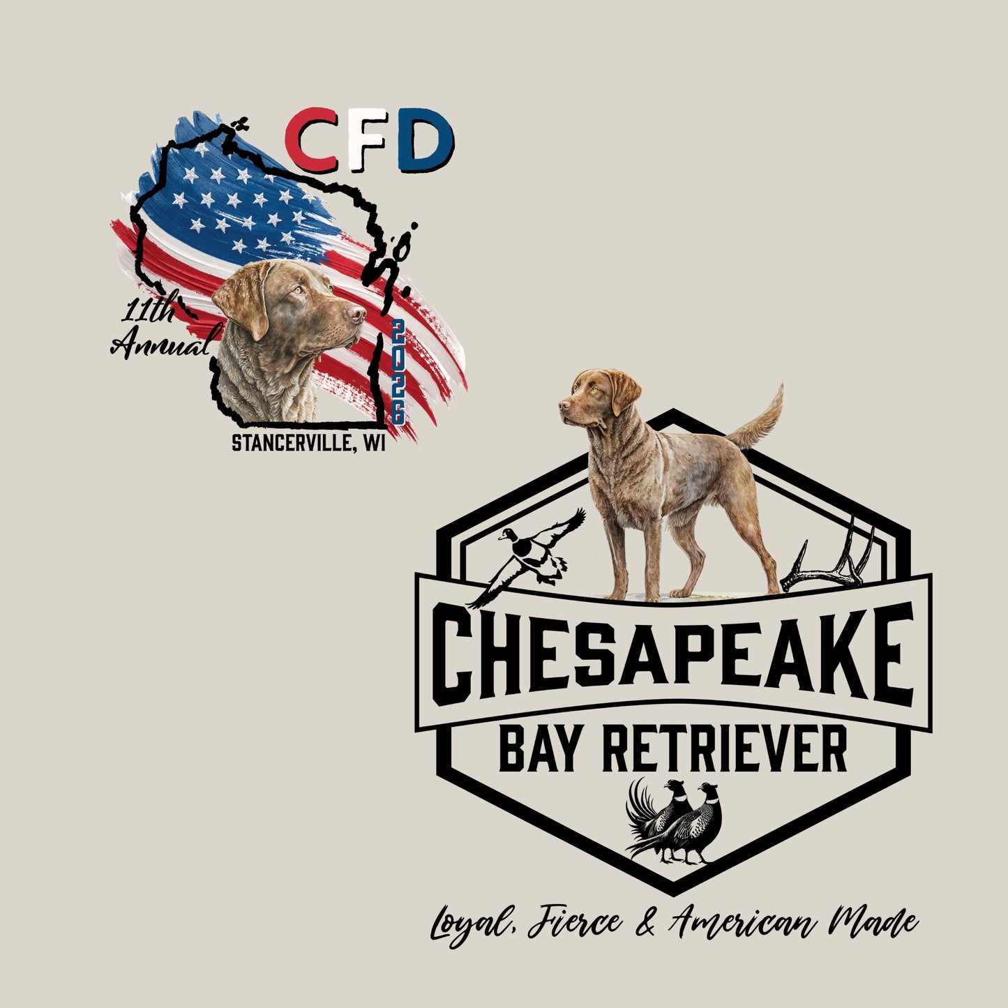 CFD 2026 - J. America Vintage Heather Hoodie