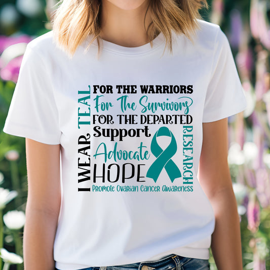 Ovarian Cancer T-shirt