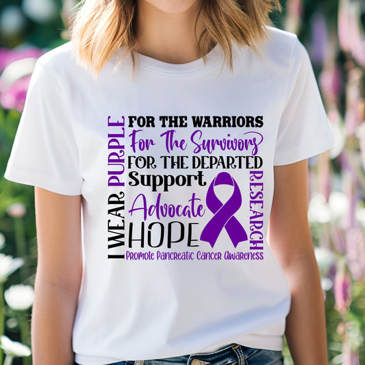 Pancreatic Cancer T-shirt