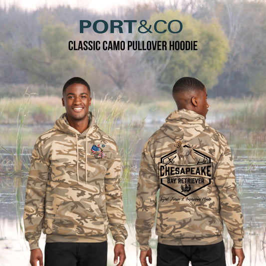 CFD 2026 - Port & Co Classic Camo Pullover Hoodie
