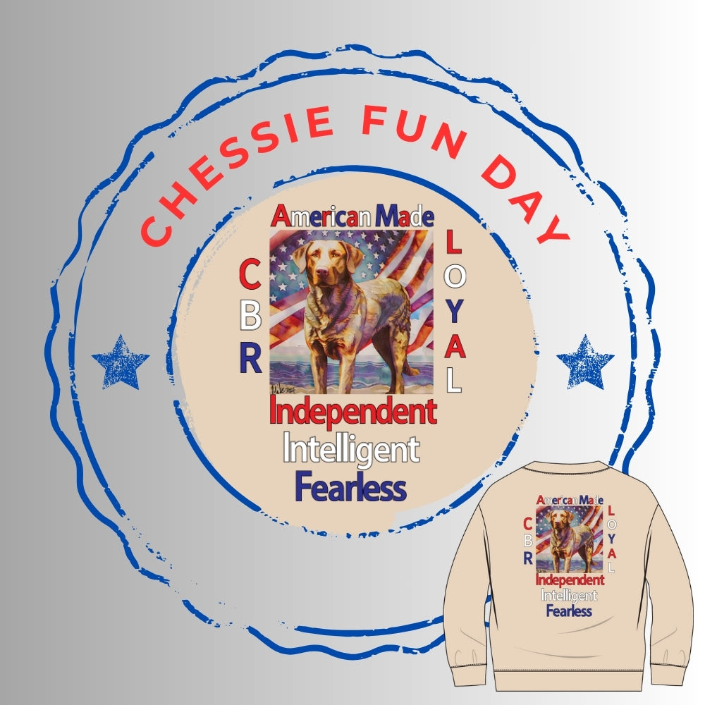 Chessie Fun Day Crew Sweatshirt