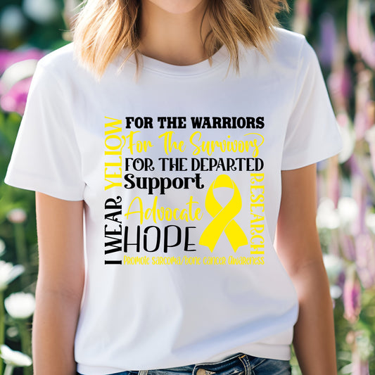 Sarcoma Bone Cancer T-shirt