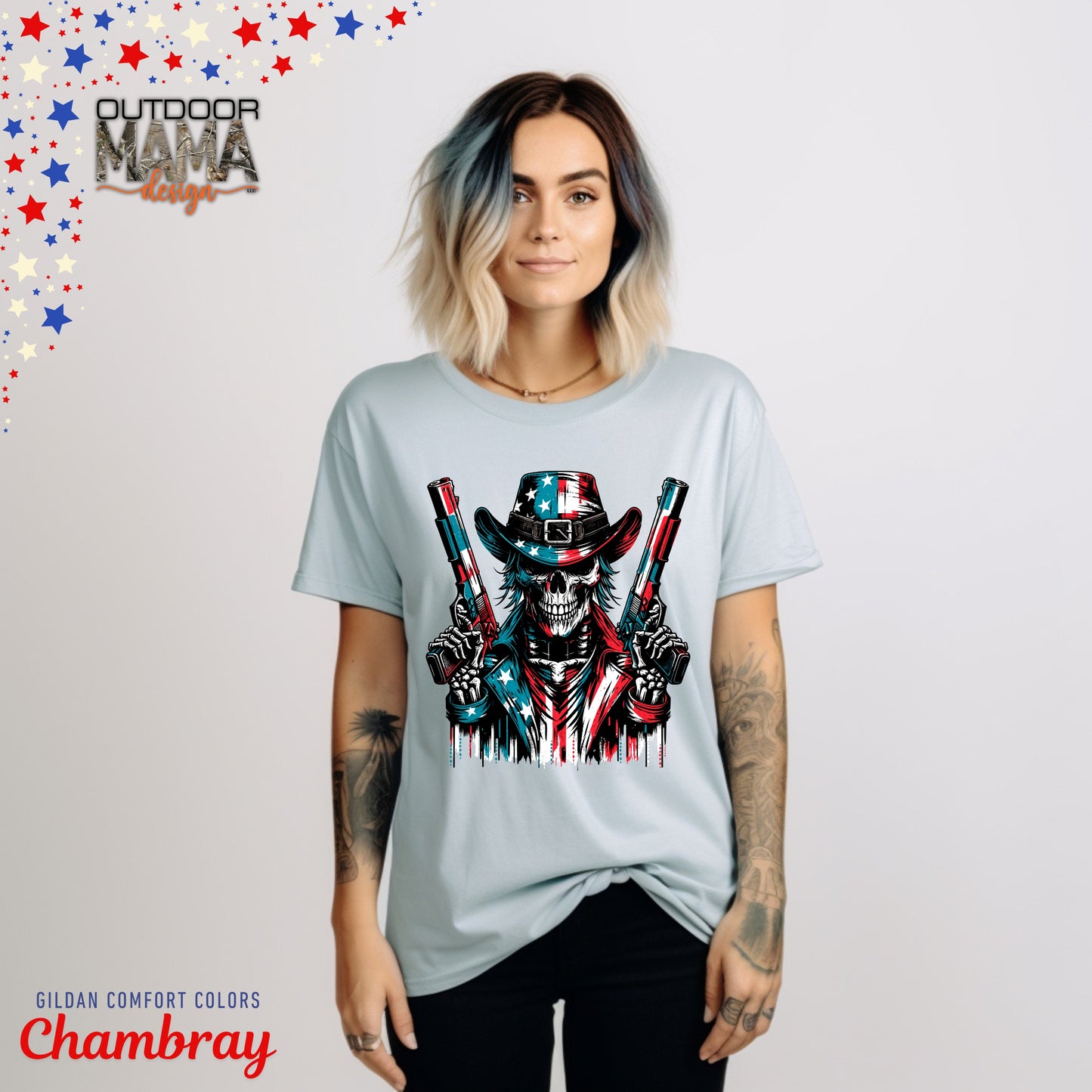 Outlaw Skull T-shirt