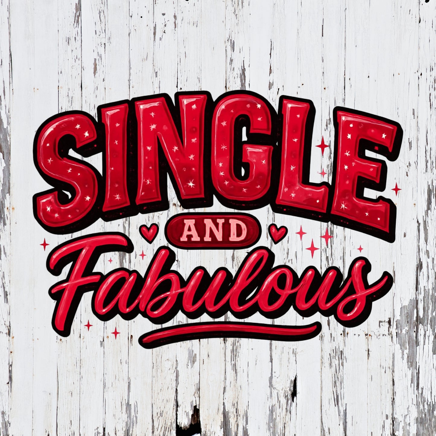 Single and Fabulous Crewneck Sweatshirt