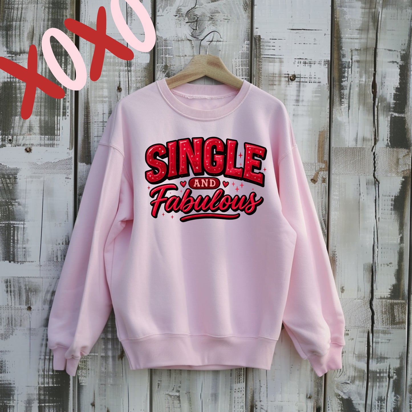Single and Fabulous Crewneck Sweatshirt